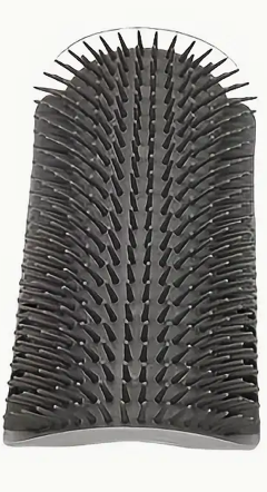 Pet Grooming Station - Wall-Mounted, Self-Cleaning, Massage Comb Brush with Gentle Vibration for Kitten and Puppy Relaxation, Shedding, and Coat Health - Easy to Install and Clean