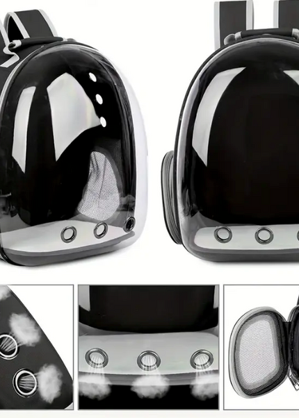 Premium Quality Space Pod Design Cat backpack